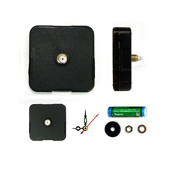 (유니아트)3000 저소음 무브먼트세트 16mm(1개) 시계 만들기 재료 부속