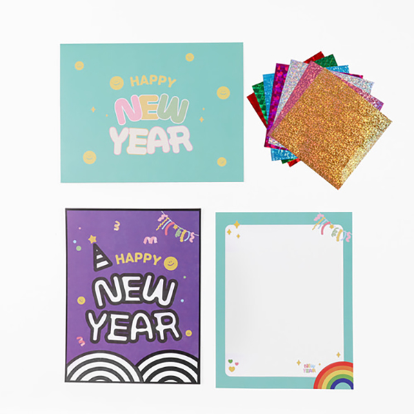(CP) 새해 포일아트 카드 만들기 패키지 (옵션)