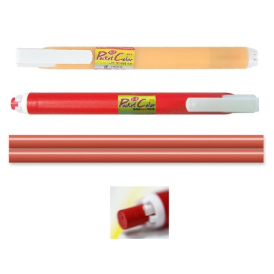 (유미) 채점용색연필 리필 6.8mm 15개x1갑 포켓색연필