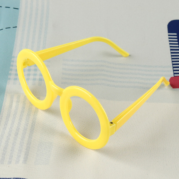 (재미스쿨) 작품안경테 노랑안경 10개 안경만들기재료 이벤트
