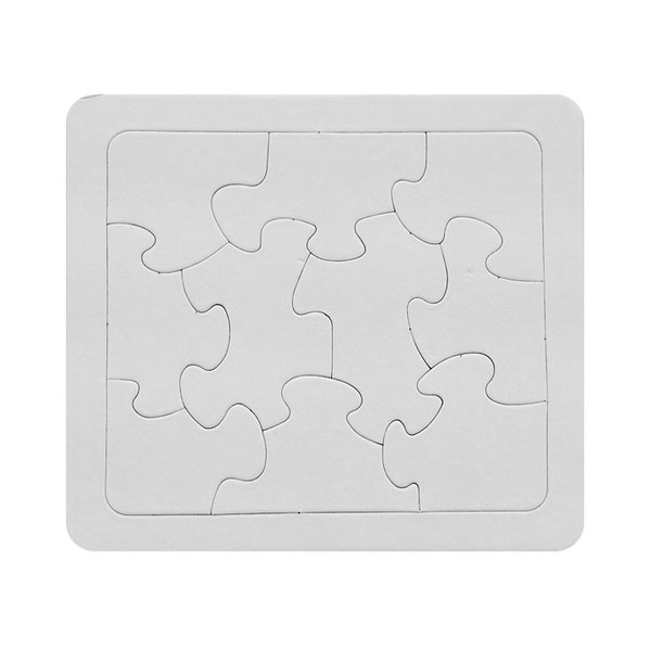 (재미스쿨) 종이퍼즐 사각 10조각 그리기 퍼즐 조각퍼즐