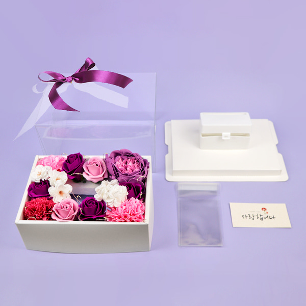 (예약판매) 재미스쿨 용돈박스 패키지 (선택) 어버이날 카네이션 꽃 상자