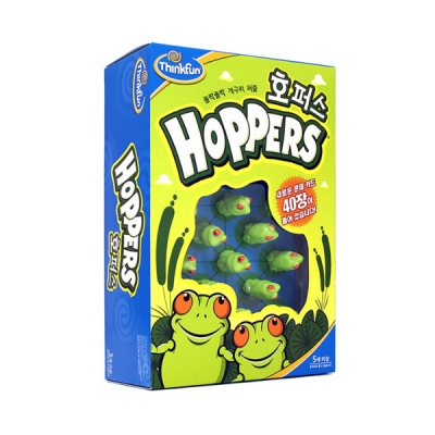 (코리아보드게임즈) 호퍼스 보드게임 개구리 퍼즐게임