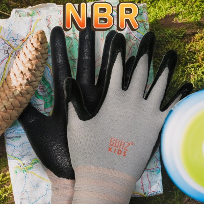 (보아스) 키즈 글러브 NBR 코팅 장갑 어린이 체험활동 과학실험