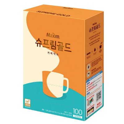 (Maxim) 맥심 슈프림골드 커피믹스 100T 13.5gX100T 동서식품