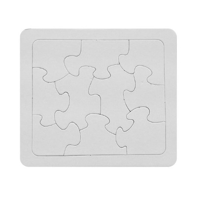(재미스쿨) 종이퍼즐 사각 10조각 그리기 퍼즐 조각퍼즐