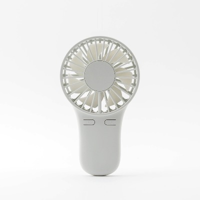 (재미스쿨) LED 휴대용 선풍기 1개 (옵션) 손선풍기